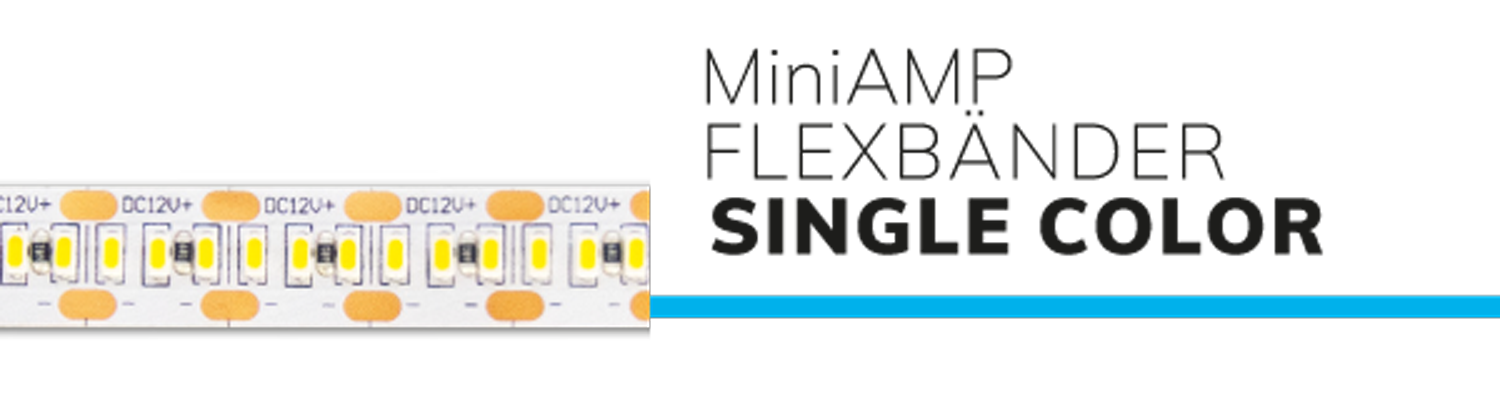 miniamp flexbaender single color