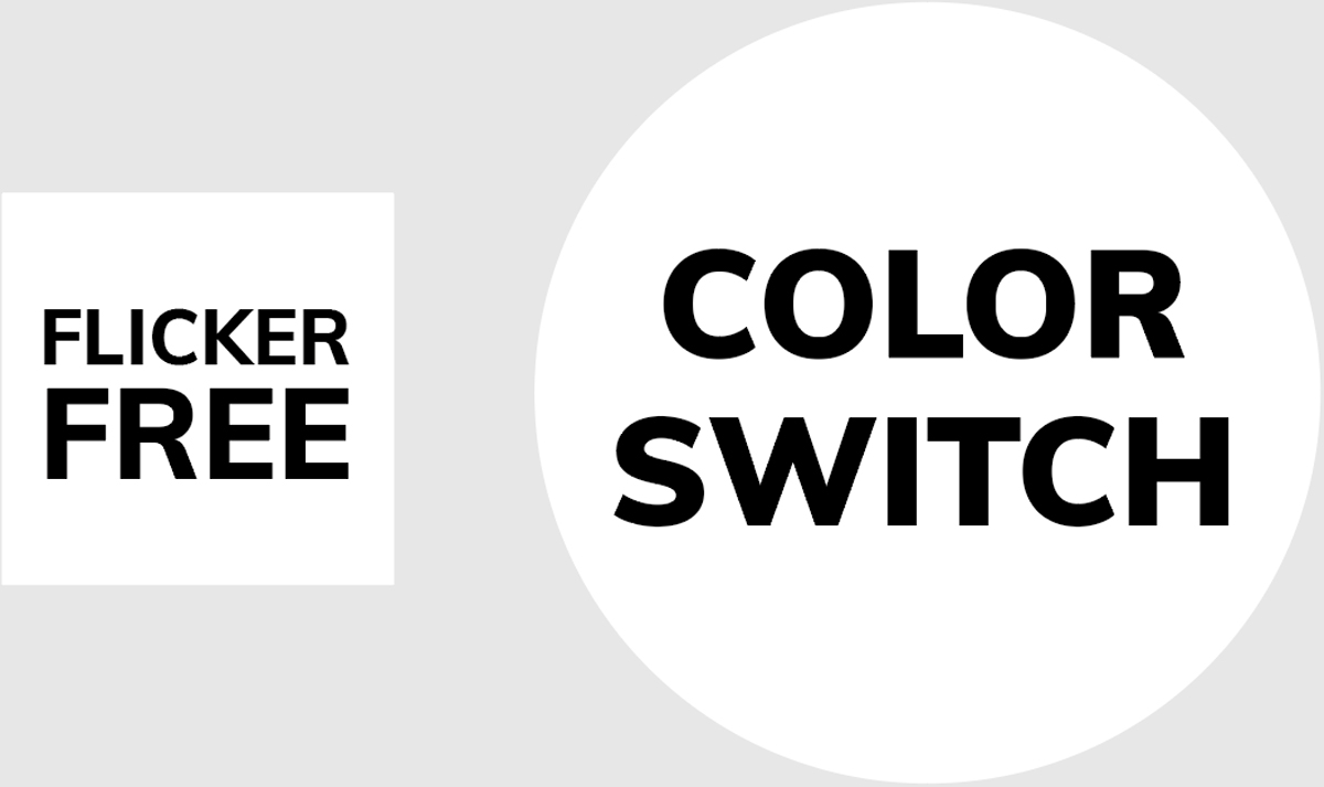 wandeinbauleuchte color switch