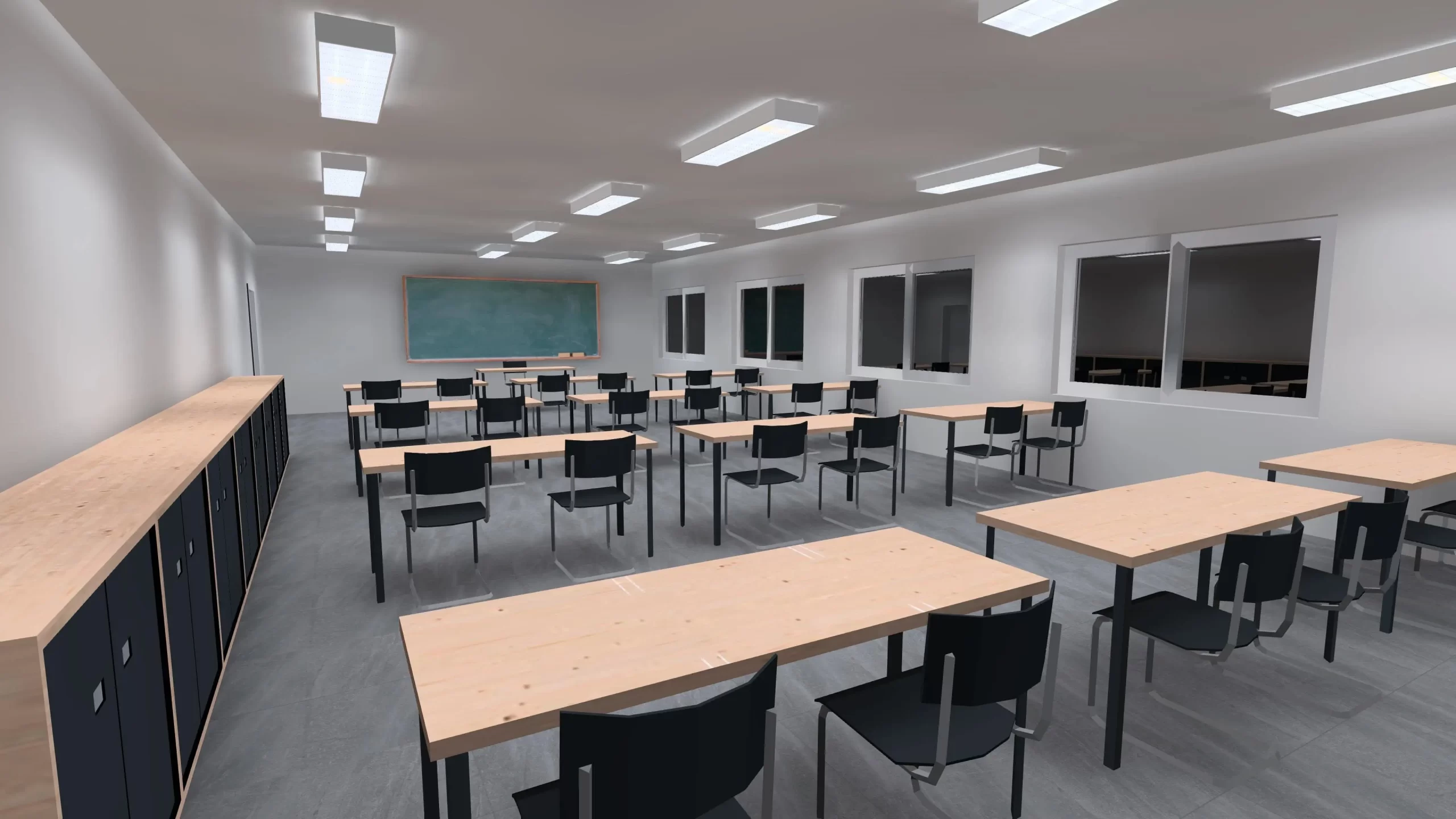classroom led retrofit