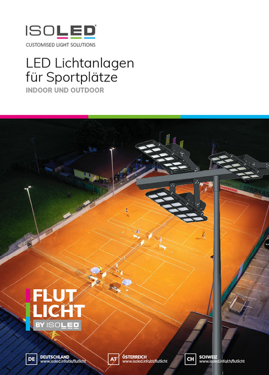 LED Lichtanlagen für Sportplätze und Skipisten