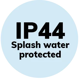wandeinbauleuchte IP44 spritzwasser geschuetzt