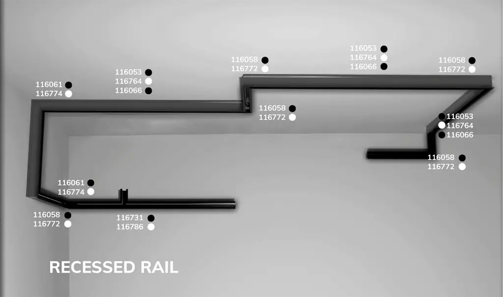 Reccessed Rail